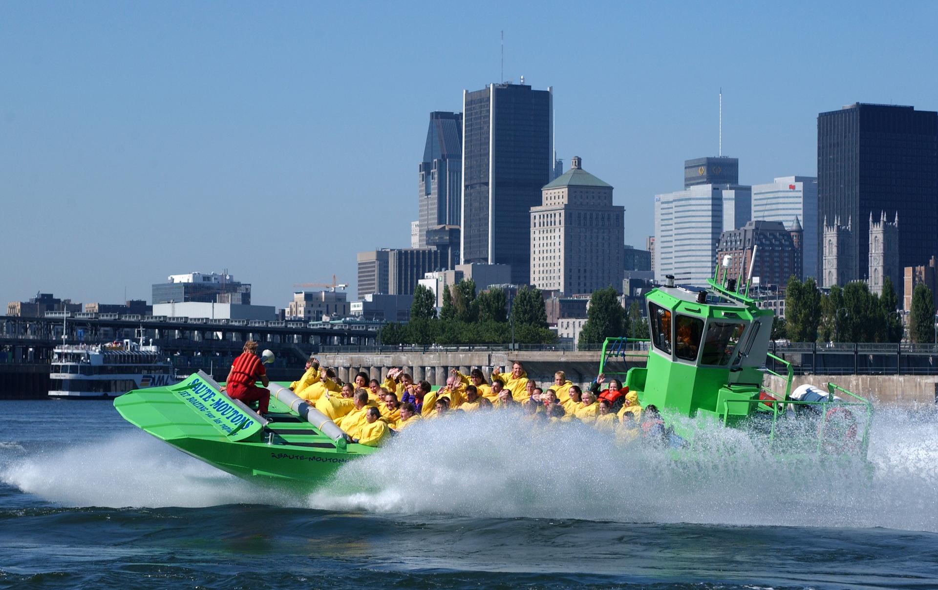 Extra wild at heart jet boaters take on class IV and V Lachine and Ste.-Catherine Rapids