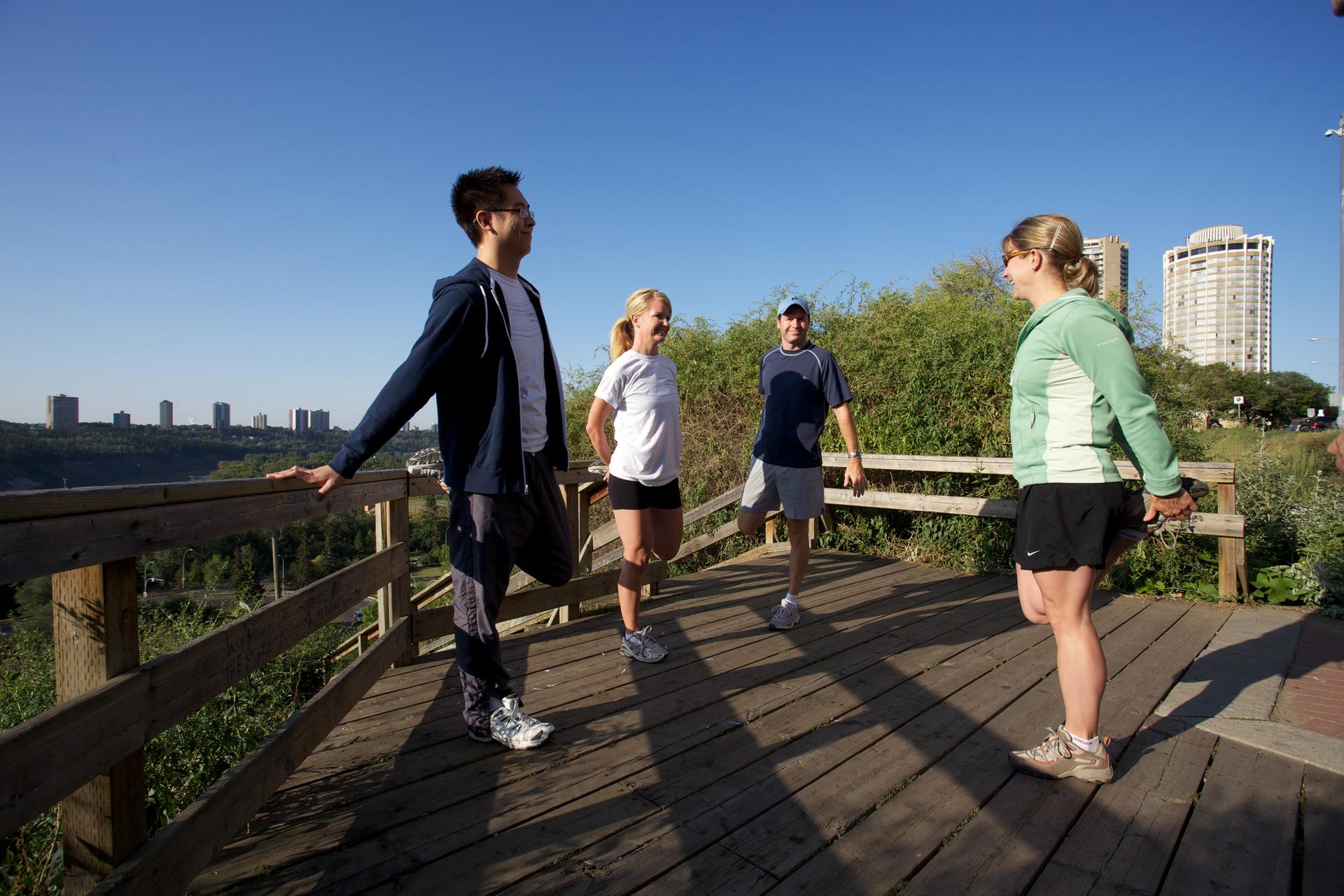 Running Concierge guides guests through the largest urban park in Canada